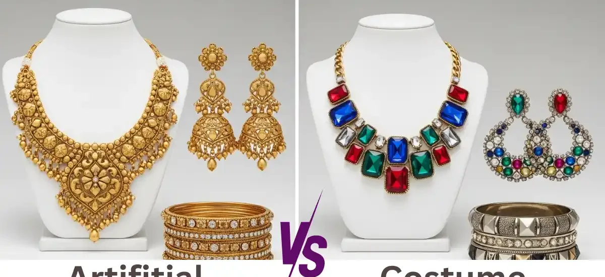 Artificial Jewellery vs Costume Jewellery Comparison