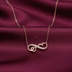 Steel Rose Gold Chain Pandal