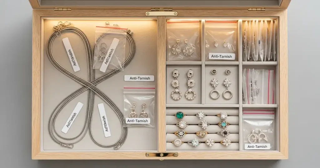 How to Store Artificial Jewellery in Organiser Box