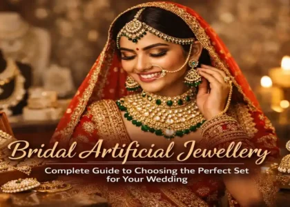 How to choose the perfect bridal artificial jewellery set with elegant bridal look and matching accessories
